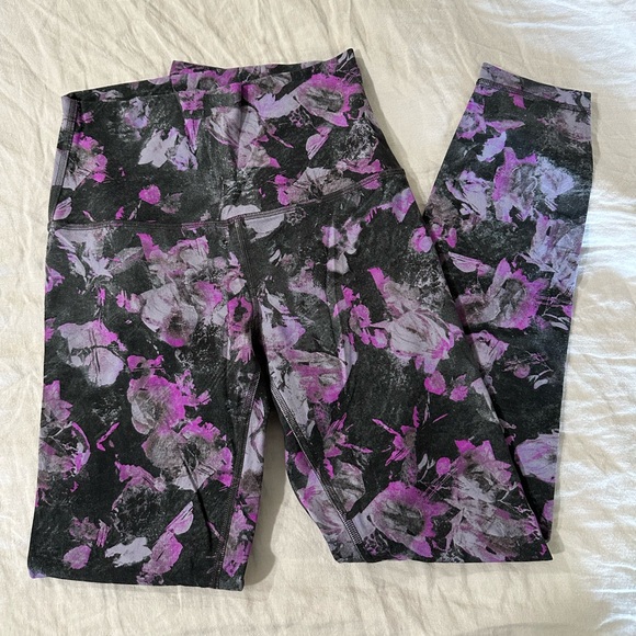 Lululemon Align Pant II 25" Floral Shift Multi 4 - Picture 6 of 7